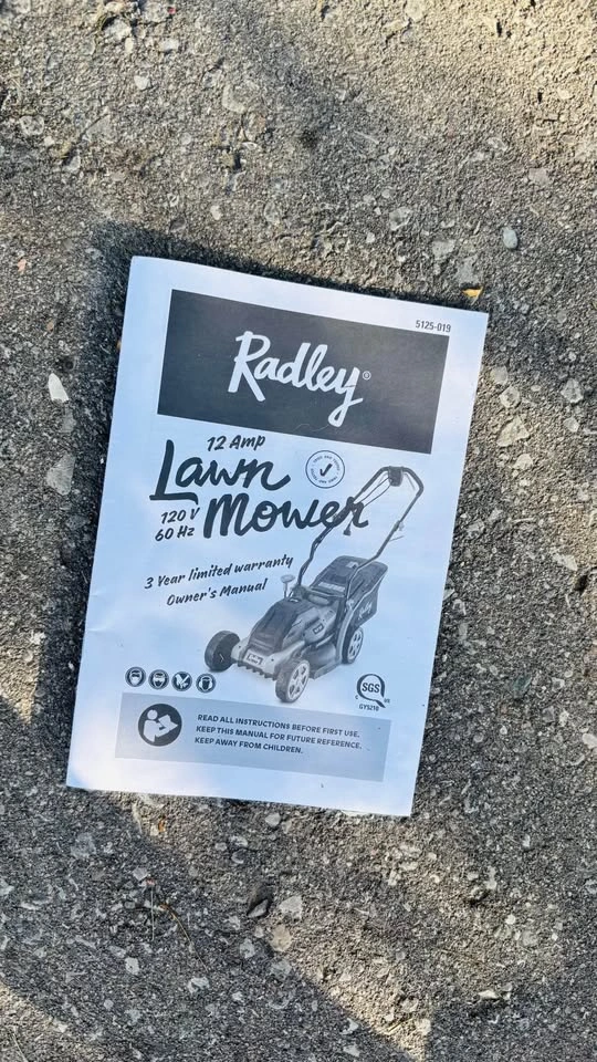 Radley 12 Amp 14.5" Corded Electric Lawnmower - photo 4