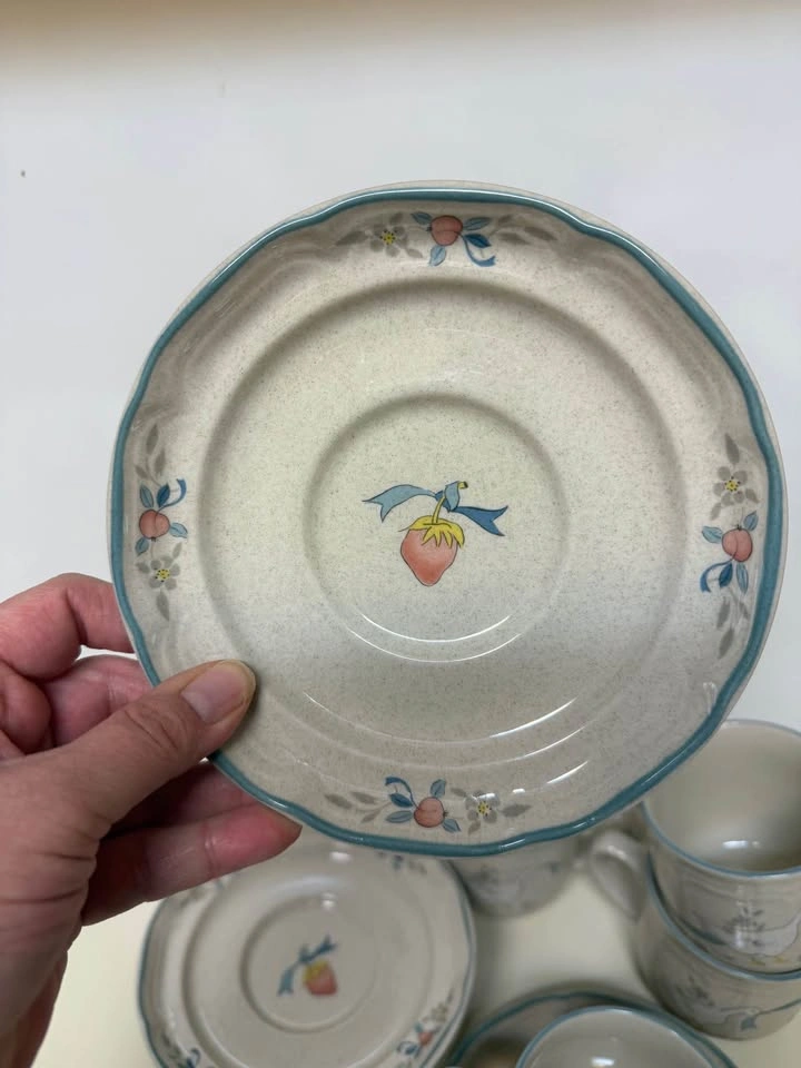 Vintage International Tableworks "Marmalade" Goose Cups & Saucer - photo 3