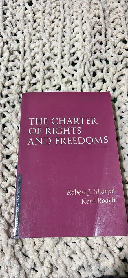 Charter of Rights and Freedoms Textbook 6th Edition