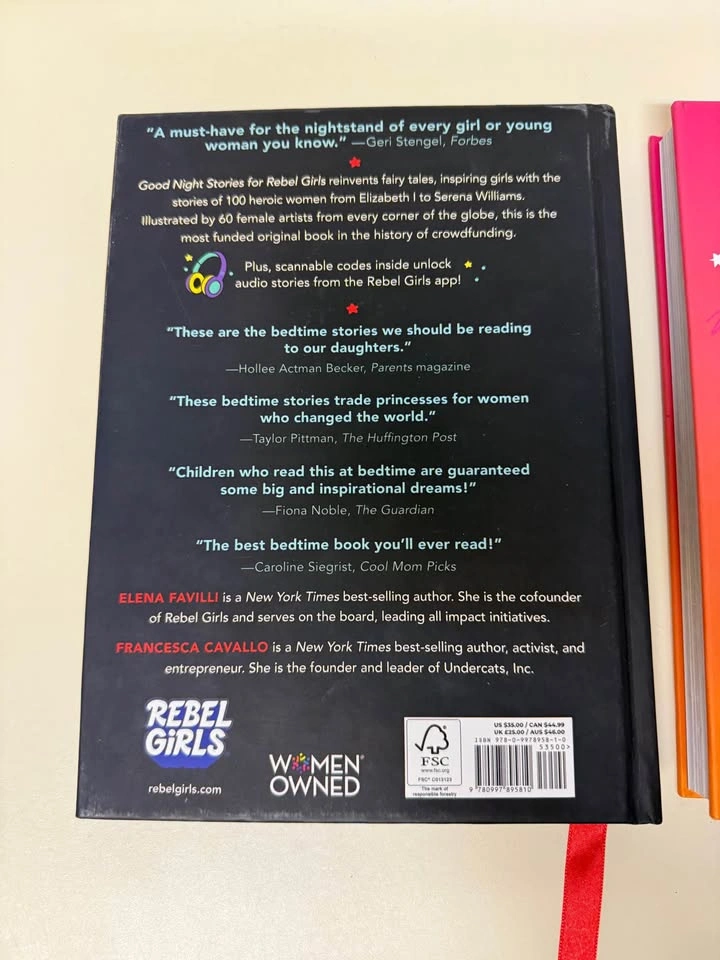 Goodnight Stories for Rebel Girls hardcover books - photo 2