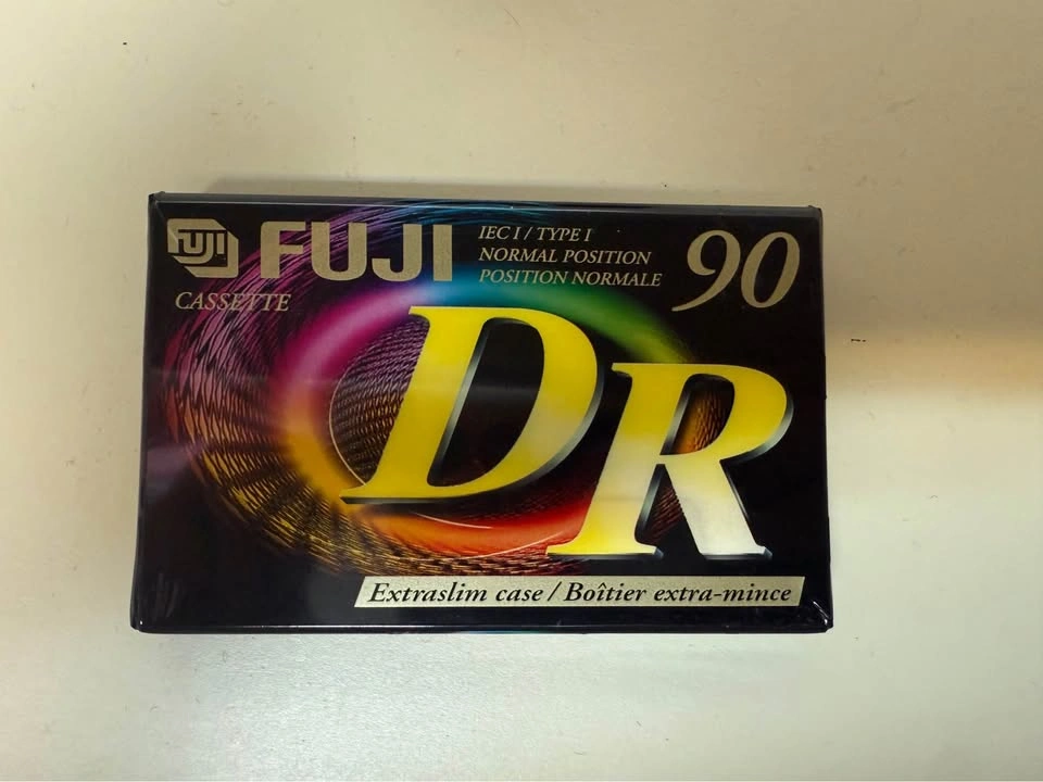 8 Still Sealed Fuji DR 90 Minute Cassette Tapes - photo 2