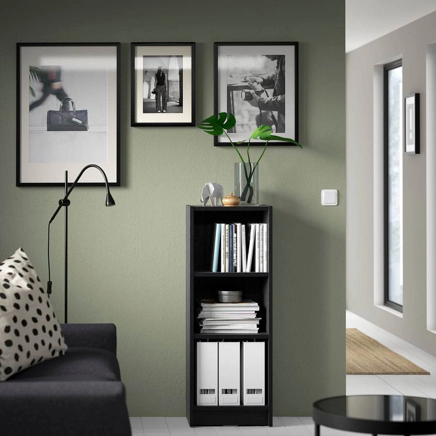 Billy Black Bookcase - photo 3
