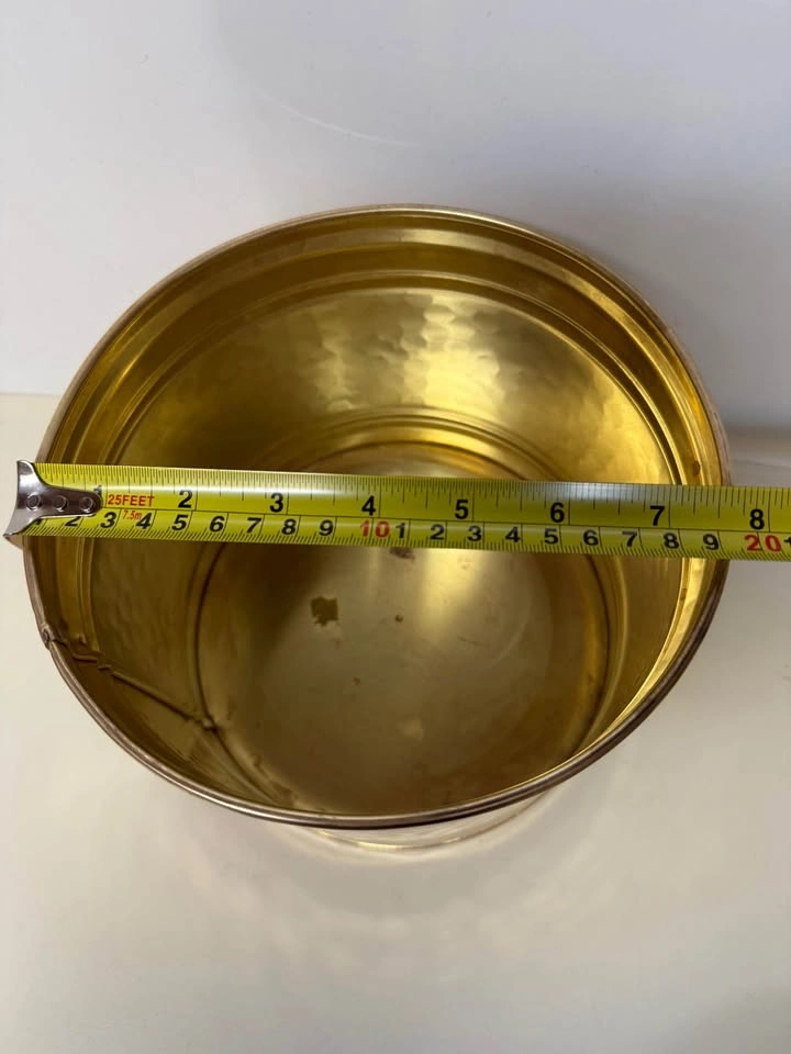 Vintage Brass Plant Pots - photo 3