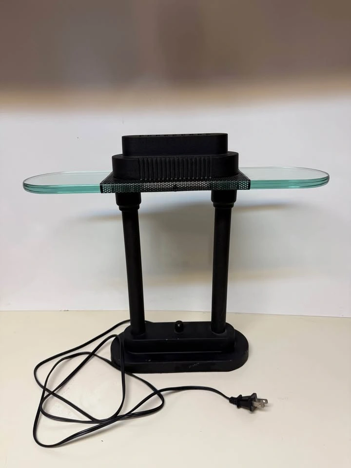 Vintage halogen bankers lamp - photo 3