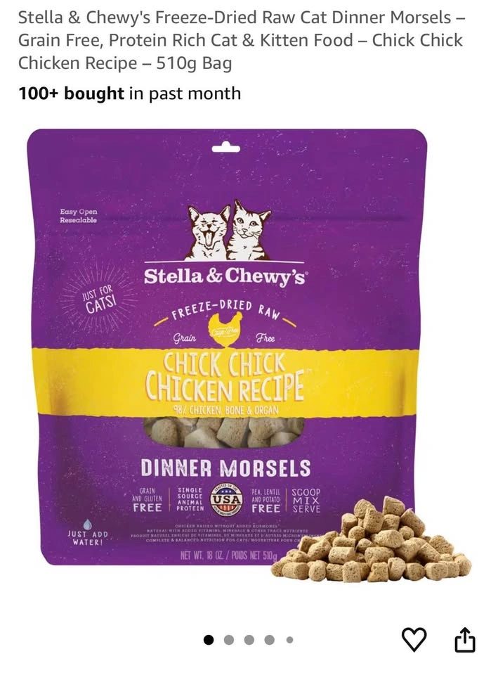 Stella & Chewy's Chick Chick Chicken Cat Food 510g - photo 4