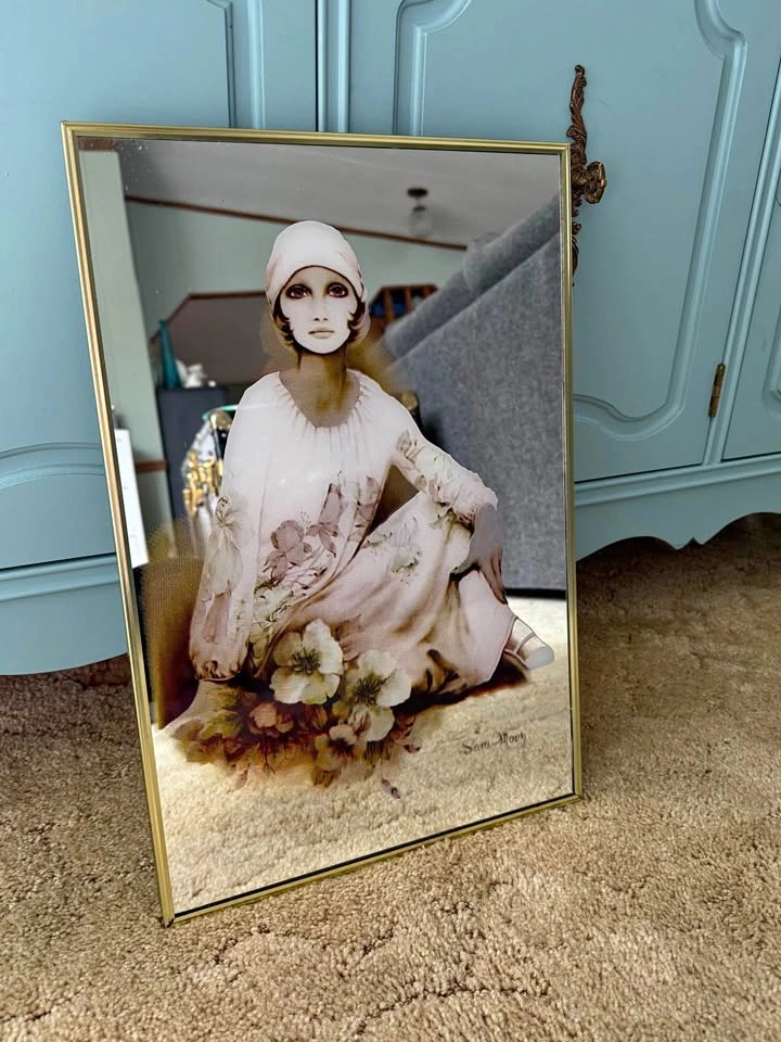 Vintage Sara Moon mirror