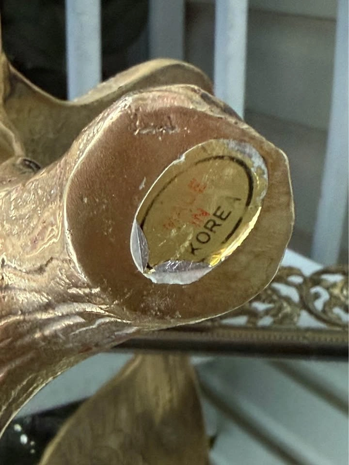 Vintage brass eagle - photo 5