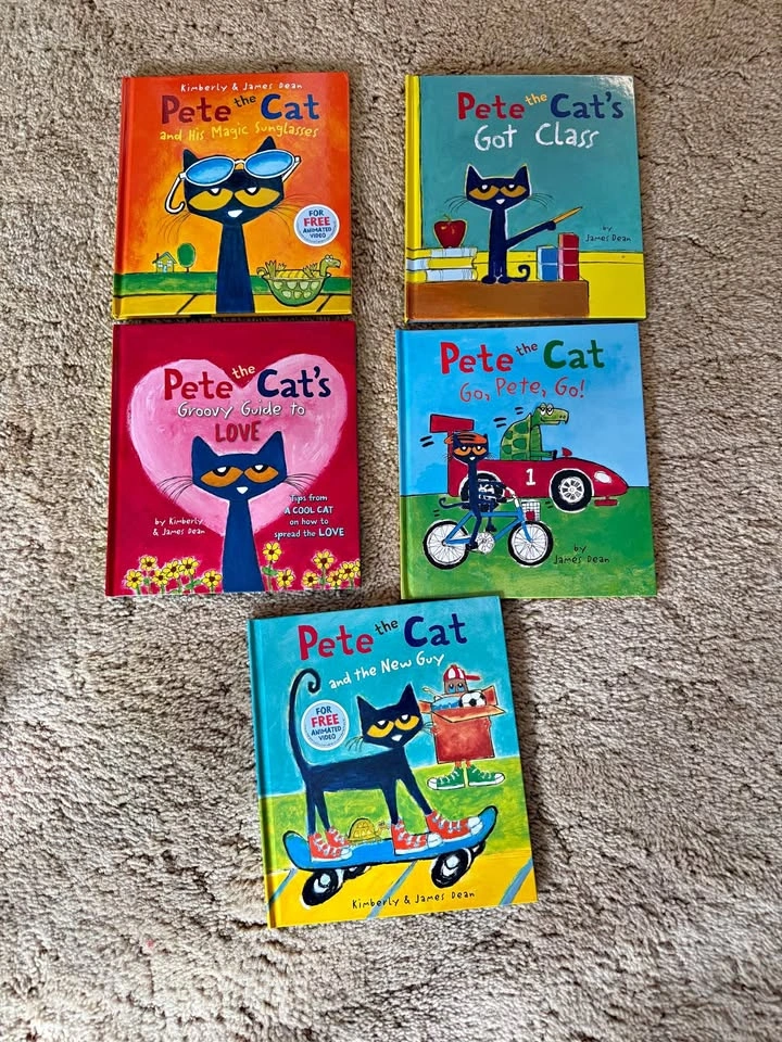 Pete the Cat hardcover books