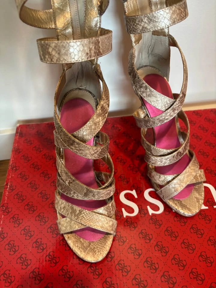 Guess Strappy Heeled Sandals - photo 3