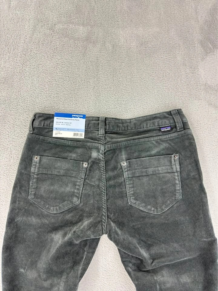 Patagonia NWT Women's Grey Corduroy Slim Pants - Size 30x32 - photo 5