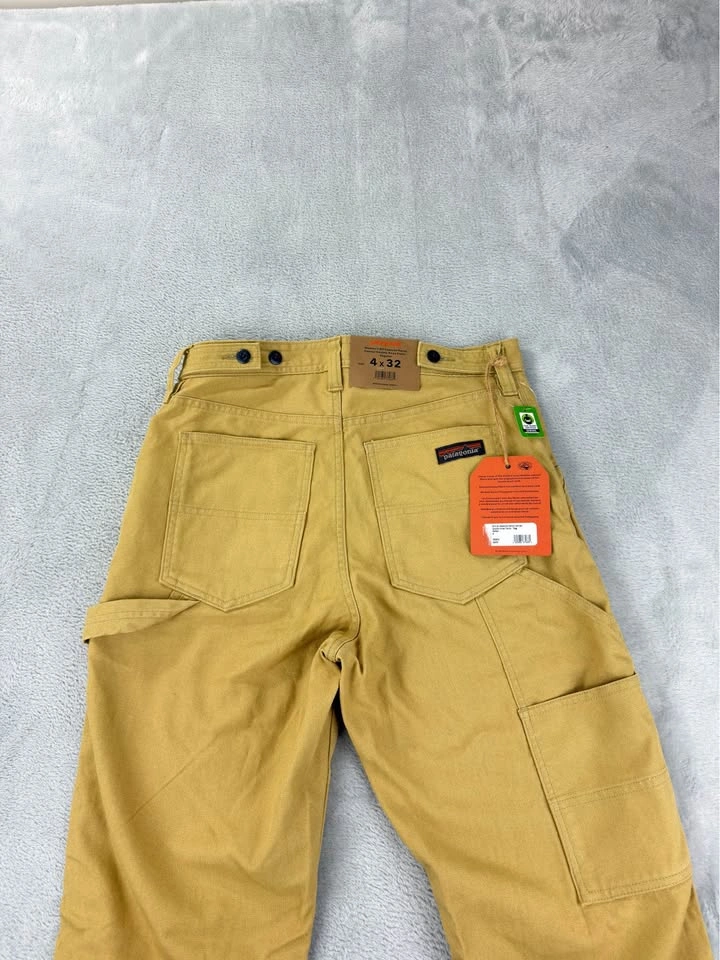 Patagonia NWT Women's Hemp Double Knee Pants Size 4 Brown - photo 3
