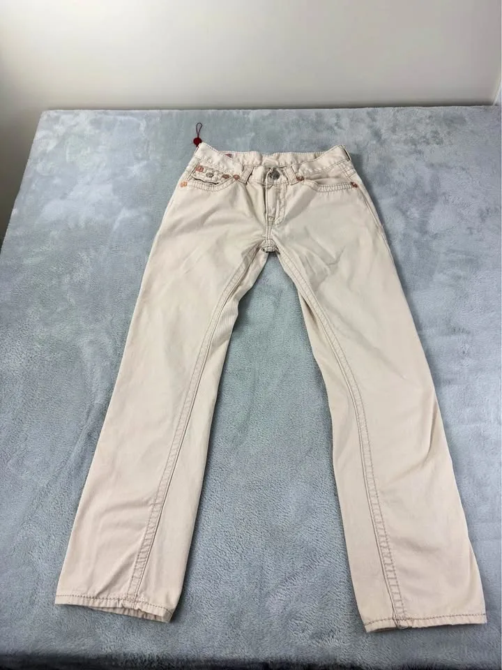 VTG True Religion Joey Super T Jeans Men's 32x31 Beige