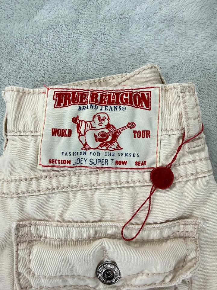 VTG True Religion Joey Super T Jeans Men's 32x31 Beige - photo 2