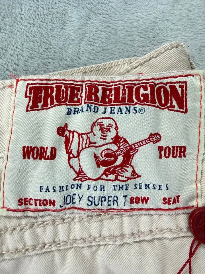 VTG True Religion Joey Super T Jeans Men's 32x31 Beige - photo 3