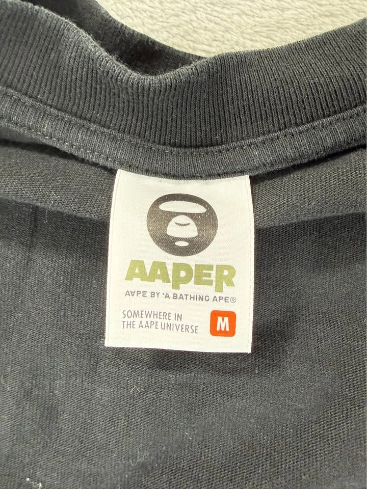Aaper By A Bathing Ape Men's M Cartoon Graphic Shirt - photo 2