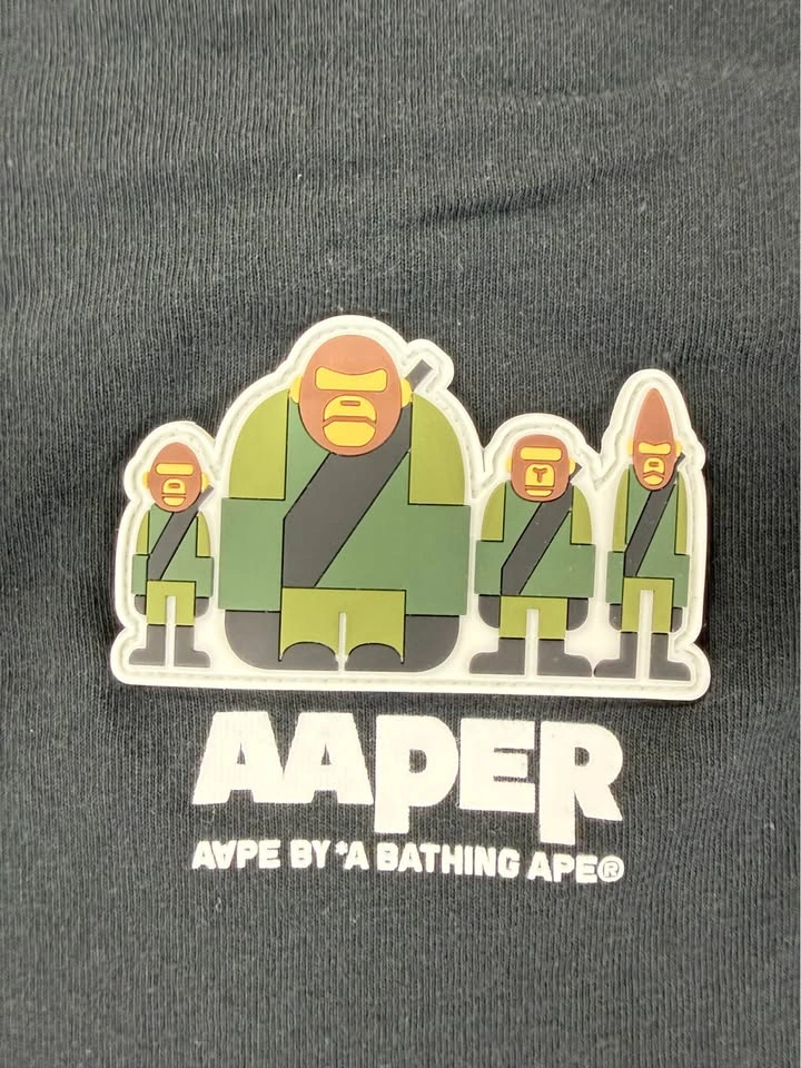 Aaper By A Bathing Ape Men's M Cartoon Graphic Shirt - photo 4