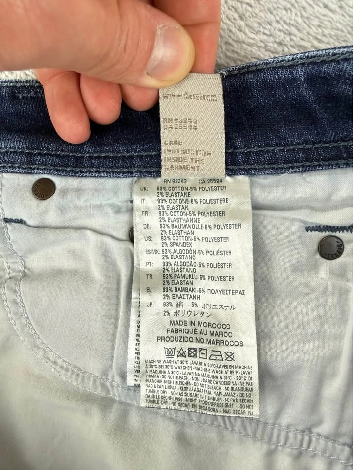 Diesel Men's Waykee Regular Straight Jeans - 33x32 - photo 4