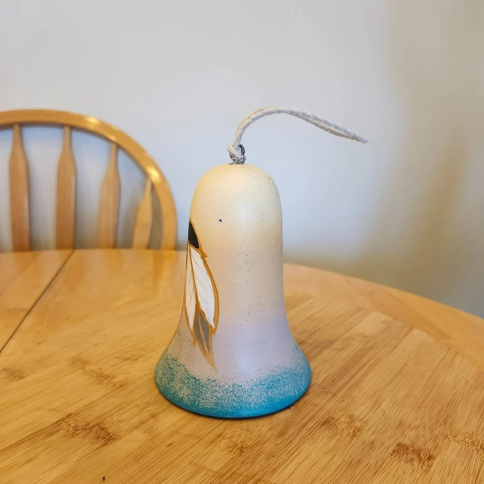 Beautiful Large Single Bell Wind Chime, Pottery, Clay - photo 2