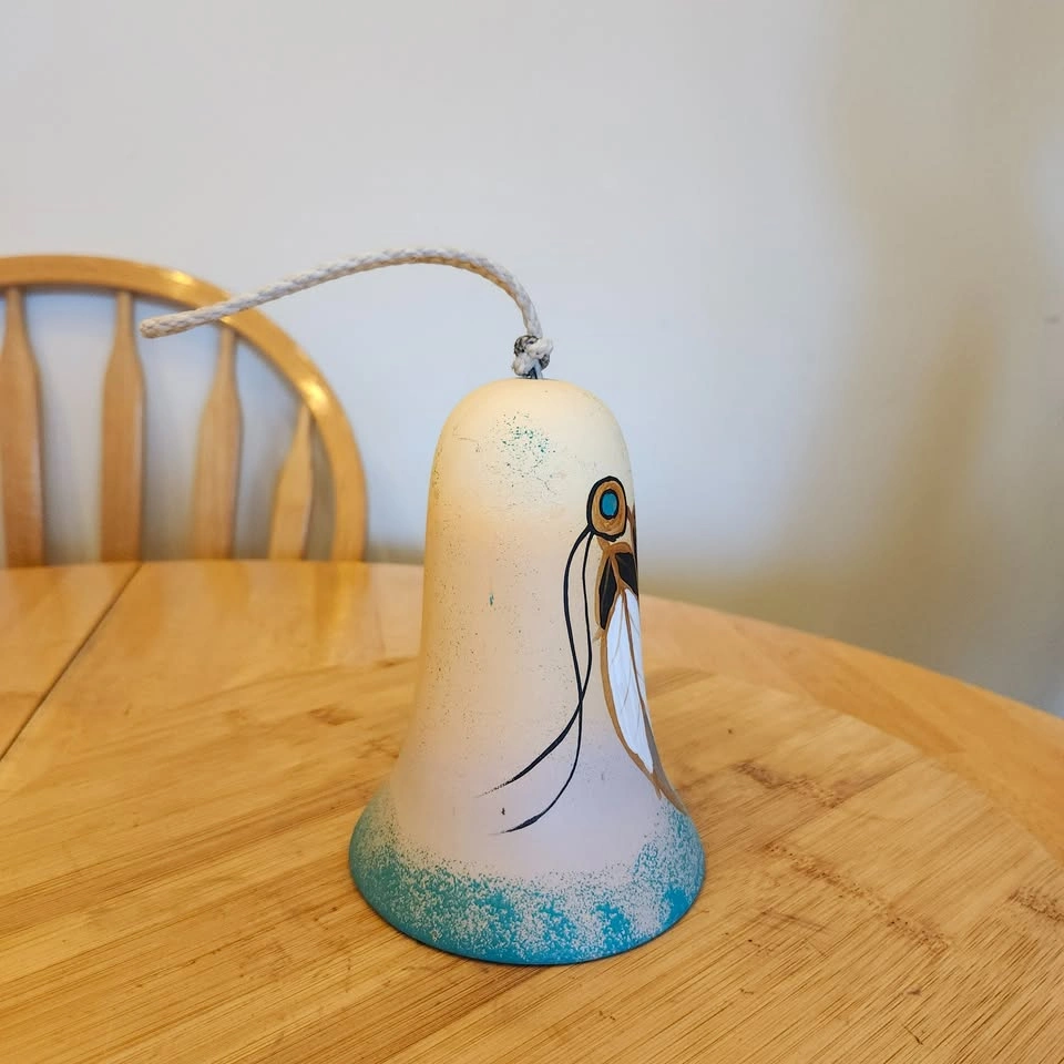 Beautiful Large Single Bell Wind Chime, Pottery, Clay - photo 4
