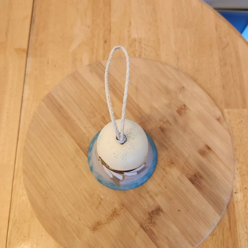 Beautiful Large Single Bell Wind Chime, Pottery, Clay - photo 5