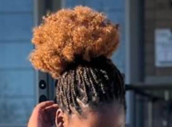 Cornrows braids for adults and children - photo 3