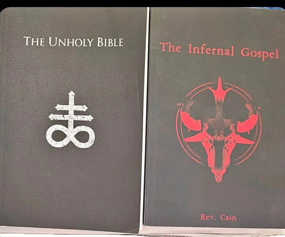 The Infernal Gospel & Unholy Bible by Rev. Cain - NEW
