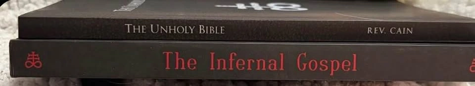 The Infernal Gospel & Unholy Bible by Rev. Cain - NEW - photo 4