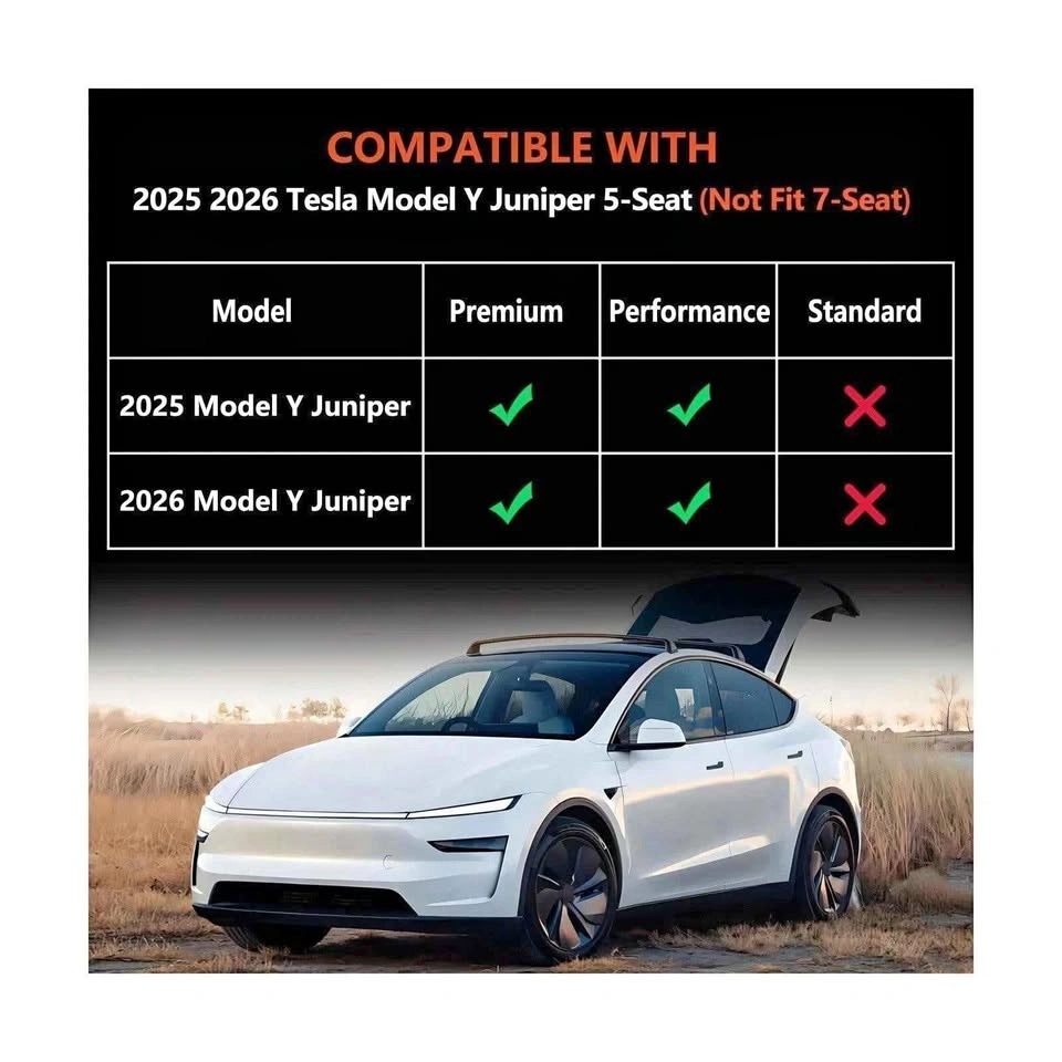 Tesla Model Y Juniper All-Weather Floor Mats & Cargo Liners (202