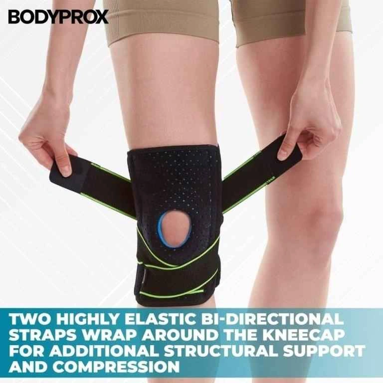 Bodyprox Knee Brace with Side Stabilizers & Patella Gel Pads (La - photo 3