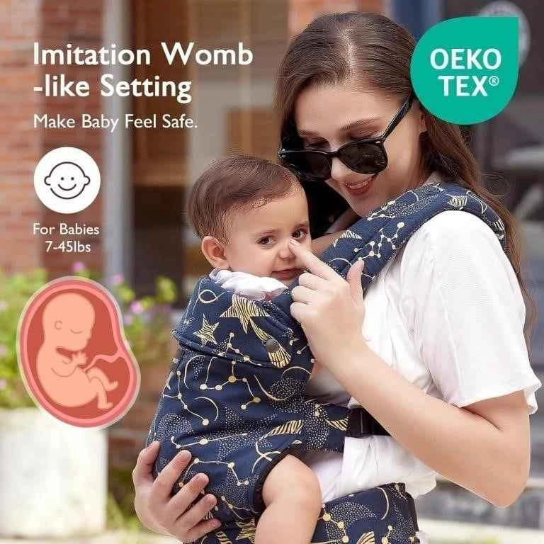 Momcozy PureHug Baby Carrier | Starry Night - photo 2