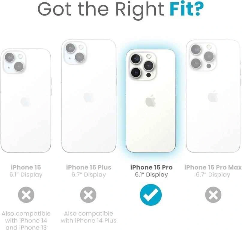 Speck Presidio2 Pro MagSafe iPhone 15 Pro Case - Bleached Bone/G - photo 2