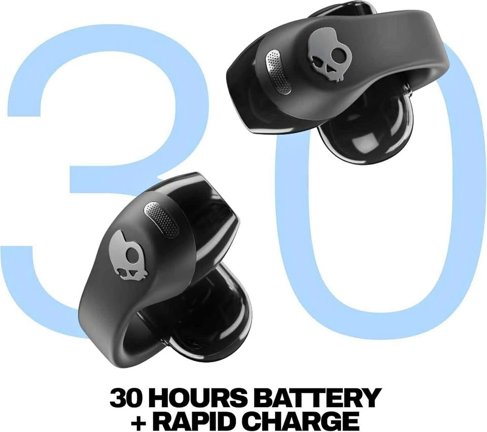 Skullcandy Push 720 Open True Wireless Clip-On Earbuds | True Bl
