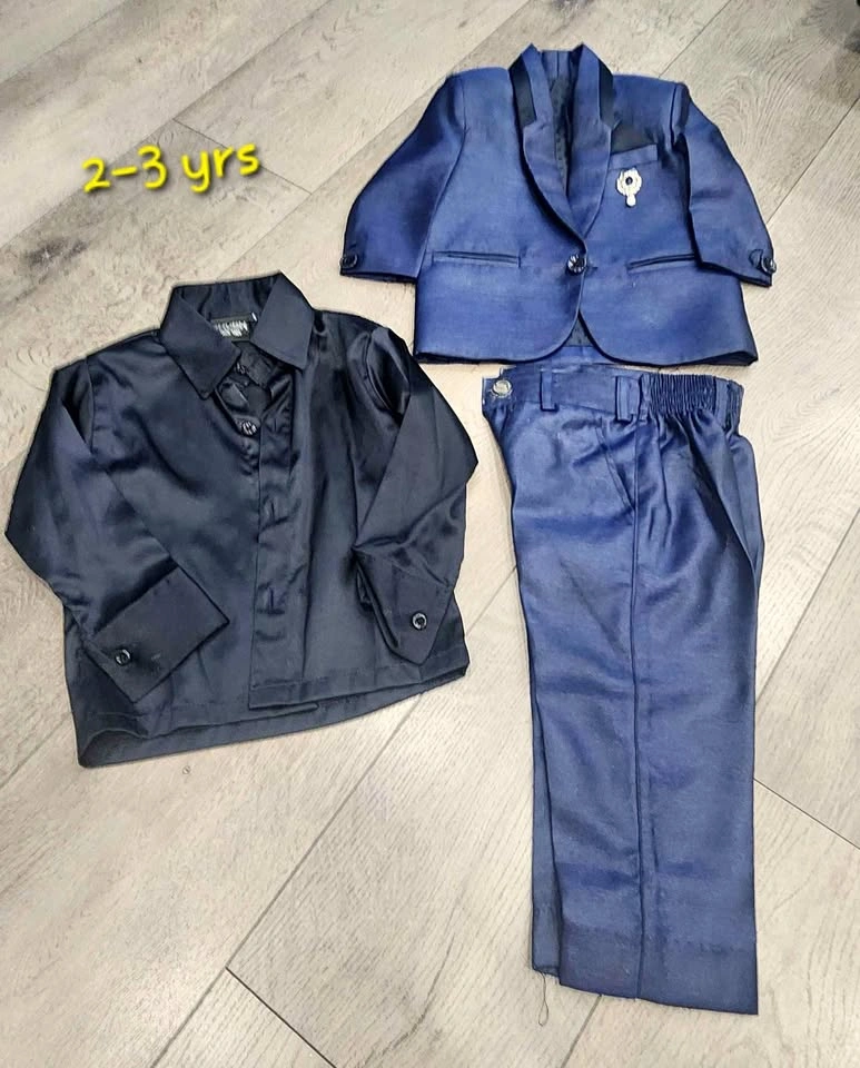 Kids Formal Suit Set – Size 2–3 Years
