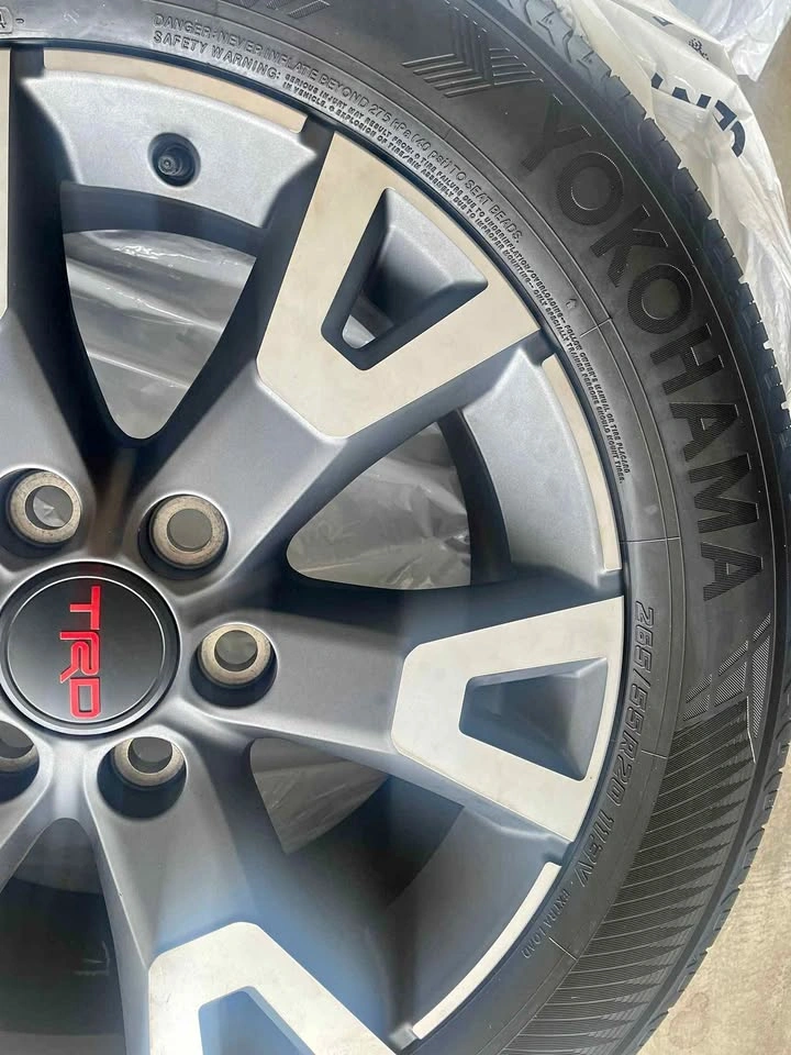Brand New Toyota TRD 20" Wheels & Yokohama Geolandar Tires