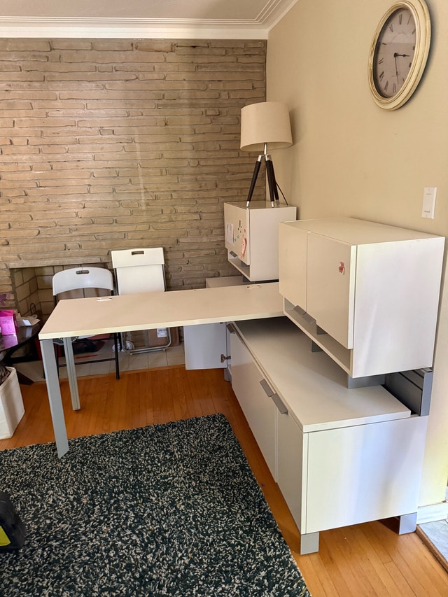 Office Table with Cabinets - photo 2