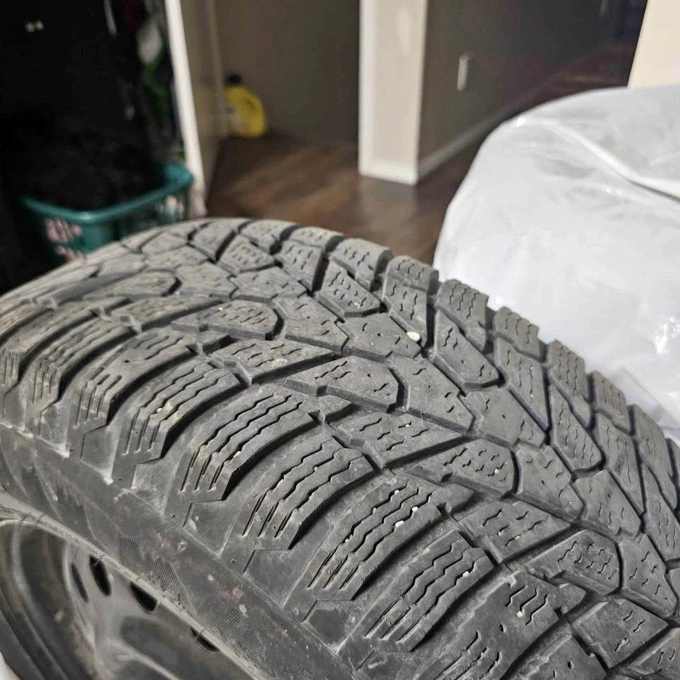 235/65R18 Winter Tire on Steel Rim
