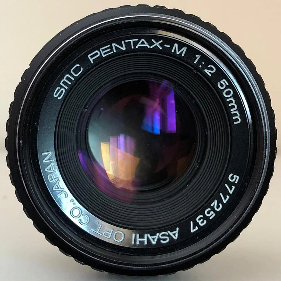 SMC Pentax-M 50mm F2 Lens for Pentax-K Mount