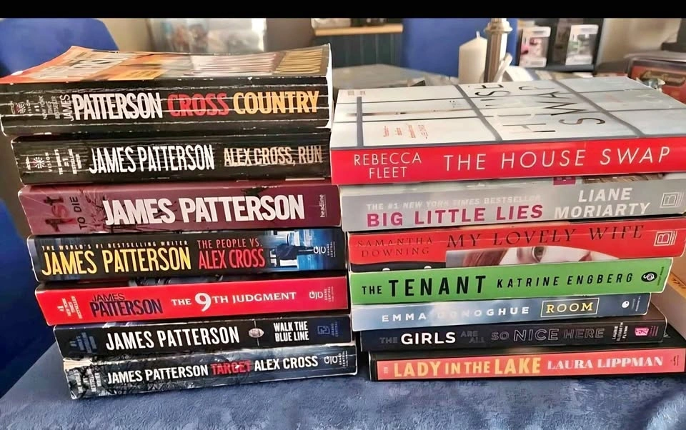 Large Lot of Popular Fiction and Self-Help Books
