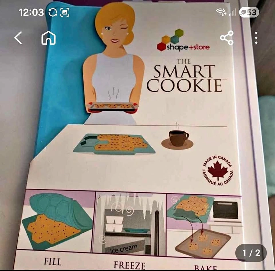 Shape+Store Smart Cookie Dough Freezer Tray