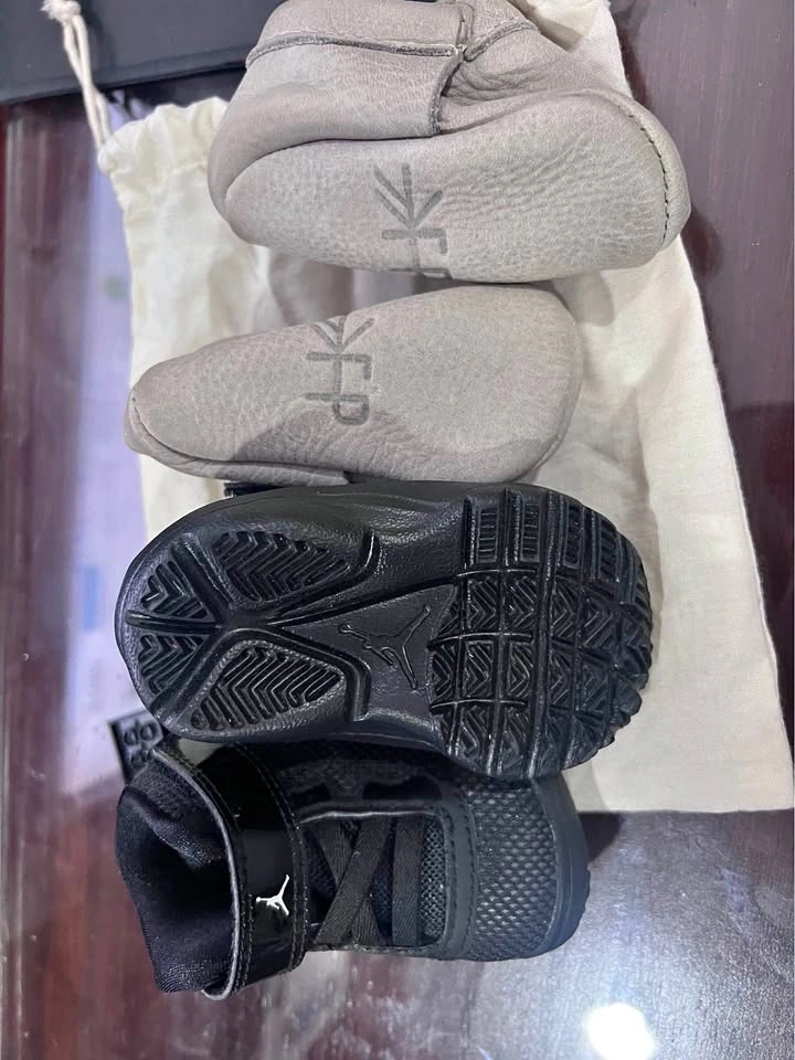 Bab Freshly Picked Moccasins and Jordan Baby Shoes Bundle