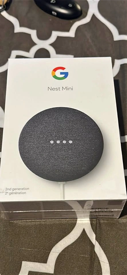 Google Nest Mini 2nd Gen Charcoal