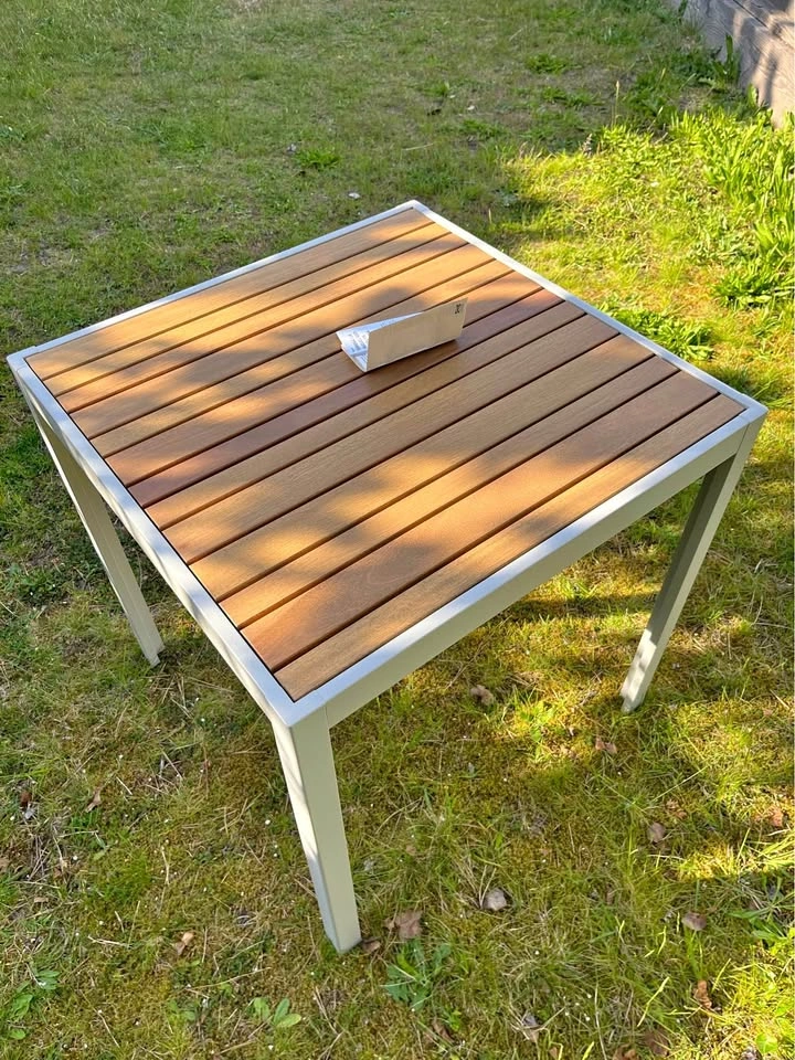 IKEA SJÄLLAND Eucalyptus Patio Dining Table – Square | Like New
