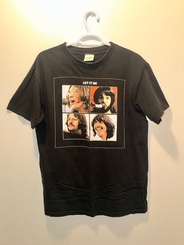 The Beatles Let It Be 2008 Graphic Band T-Shirt