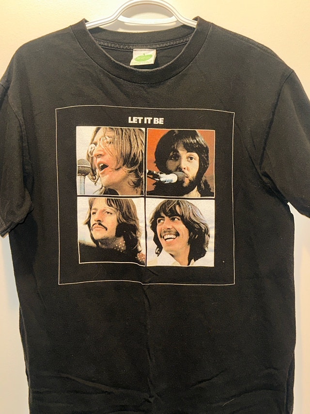 The Beatles Let It Be 2008 Graphic Band T-Shirt - photo 2
