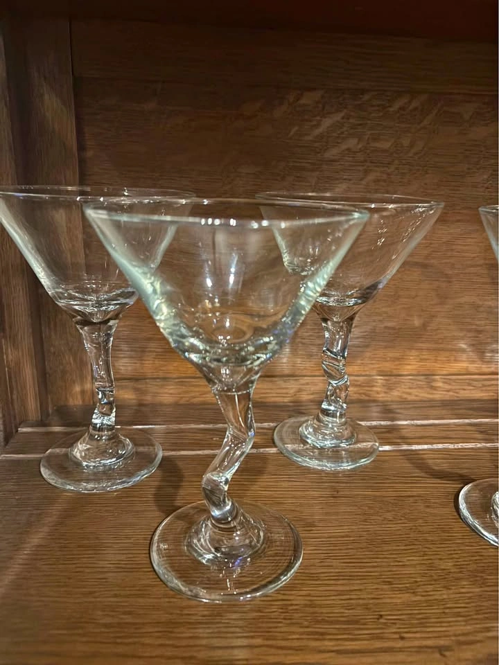 Set of Martini Glasses
