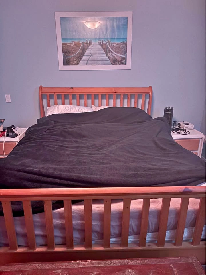 Queen Sled Bed Frame