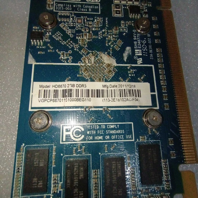 AMD Radeon HD 6670 2GB DDR3 Graphics Card - photo 3