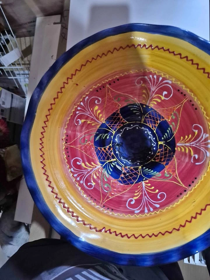 Mexican Hand-painted Ceramic Pottery