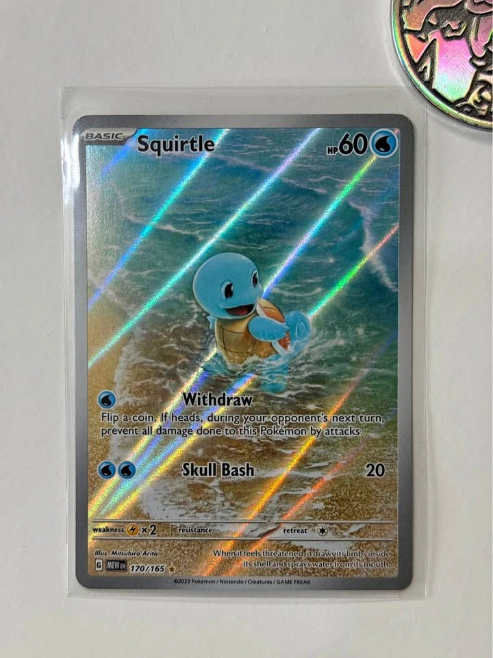 Squirtle 151 Pokemon Cards