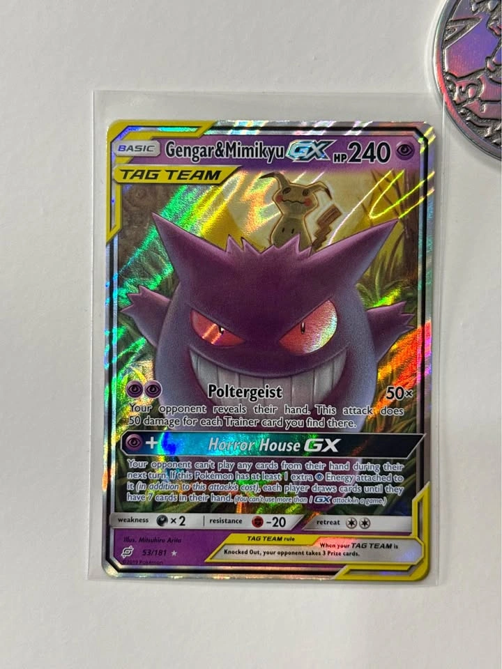 Gengar Mimikyu Pokemon Cards (Looking for offers)
